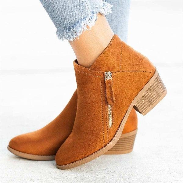 Mylene | Bottes orthopédiques en cuir pour femmes