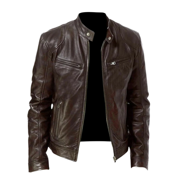 Calvin | Veste en cuir pour homme